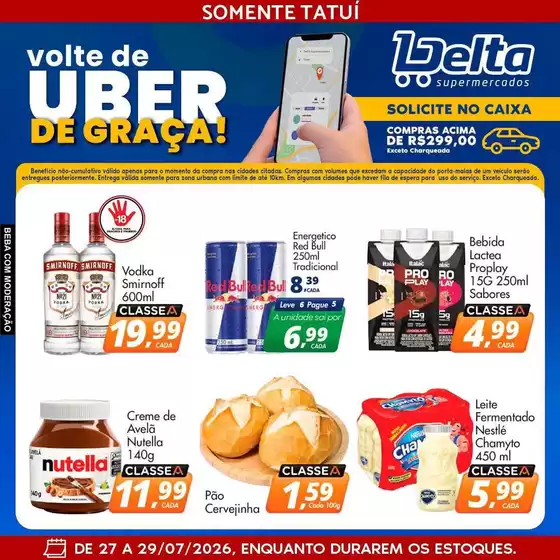 Catálogo Delta Supermercados | Descubra ofertas atraentes | 2026-07-27T00:00:00.000Z - 2026-07-29T00:00:00.000Z