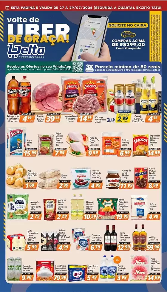 Catálogo Delta Supermercados em Santa Bárbara d'Oeste | Ofertas Delta Supermercados | 2026-07-27T00:00:00.000Z - 2026-07-29T00:00:00.000Z