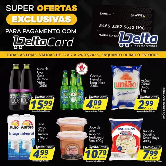 Catálogo Delta Supermercados | Economize agora com nossas ofertas | 2026-07-27T00:00:00.000Z - 2026-07-29T00:00:00.000Z