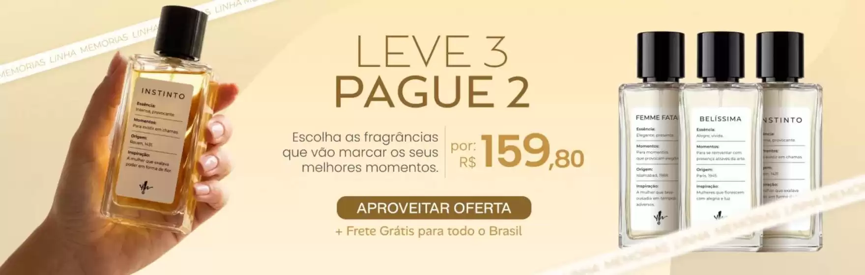 Catálogo Yes Cosmetics | Leve 3, pague 2 ! | 2026-07-27T00:00:00.000Z - 2026-08-29T00:00:00.000Z
