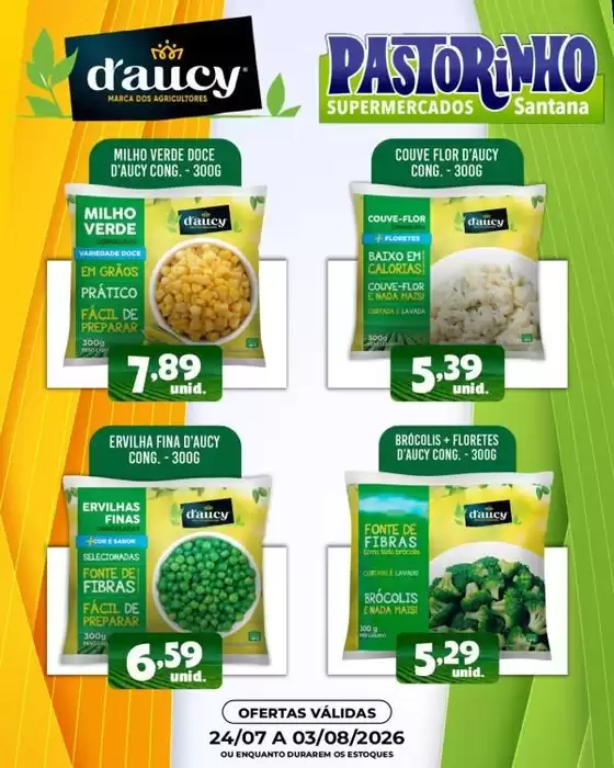 Catálogo Supermercado Pastorinho | Ofertas exclusivas e pechinchas | 2026-07-24T00:00:00.000Z - 2026-08-03T00:00:00.000Z