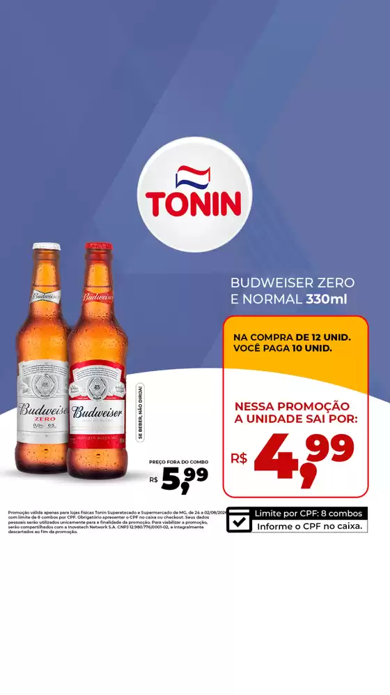 Catálogo Tonin Superatacado | Bud | 2026-07-27T00:00:00.000Z - 2026-07-27T00:00:00.000Z