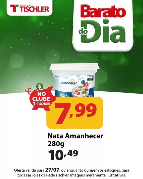 Catálogo Supermercados Tischler | Melhores ofertas para compradores econômicos | 2026-07-27T00:00:00.000Z - 2026-07-27T00:00:00.000Z