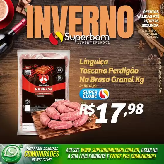 Catálogo Superbom Supermercados | Ofertas para caçadores de pechinchas | 2026-07-27T00:00:00.000Z - 2026-07-27T00:00:00.000Z
