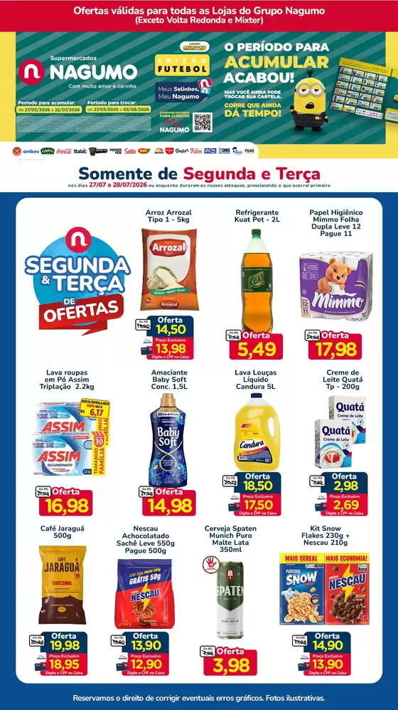 Catálogo Nagumo | SEGUNDA E TERCA | 2026-07-27T00:00:00.000Z - 2026-07-28T00:00:00.000Z