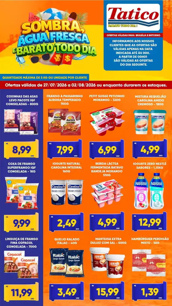 Catálogo Tatico em Luziânia | Ampla seleção de ofertas | 2026-07-27T00:00:00.000Z - 2026-08-02T00:00:00.000Z