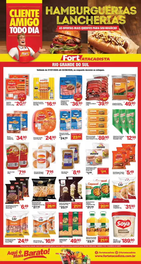 Catálogo Fort Atacadista em Goianésia do Pará | RS Fort Food Hamburgueria 27 JUL a 02 AGO 26 RS Final | 2026-07-27T00:00:00.000Z - 2026-08-02T00:00:00.000Z