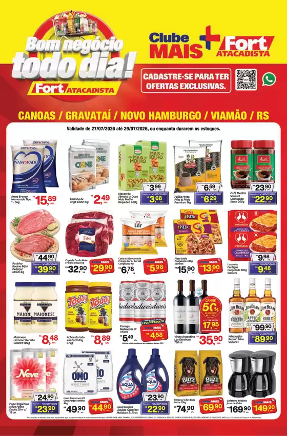Catálogo Fort Atacadista em Goianésia do Pará | RS Fort Semanal 5ª ED Regional 27 a 29 JUL 26 Canoas Final | 2026-07-27T00:00:00.000Z - 2026-07-29T00:00:00.000Z