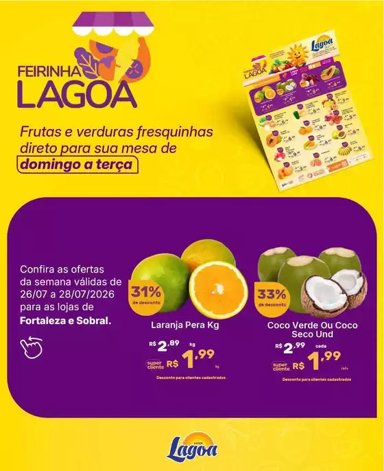 Catálogo Super Lagoa | Melhores ofertas para todos os clientes | 2026-07-26T00:00:00.000Z - 2026-07-28T00:00:00.000Z
