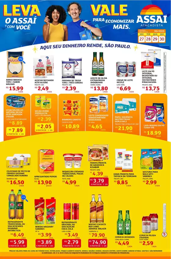 Catálogo Assaí Atacadista | Encarte Assaí Atacadista 48681-705 | 2026-07-27T00:00:00.000Z - 2026-07-30T00:00:00.000Z