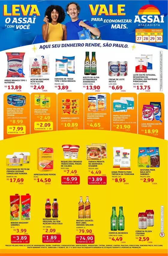 Catálogo Assaí Atacadista | Encarte Assaí Atacadista 49524-974 | 2026-07-27T00:00:00.000Z - 2026-07-30T00:00:00.000Z