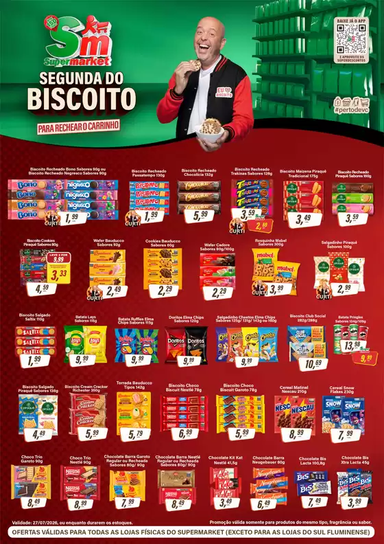 Catálogo Rede Supermarket | Lamina 2a biscoito 27 07 | 2026-07-27T00:00:00.000Z - 2026-07-27T00:00:00.000Z