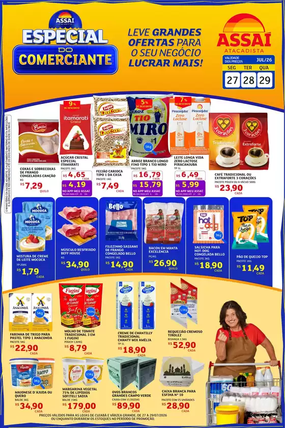 Catálogo Assaí Atacadista | Encarte Assaí Atacadista 49455-976 | 2026-07-27T00:00:00.000Z - 2026-07-29T00:00:00.000Z