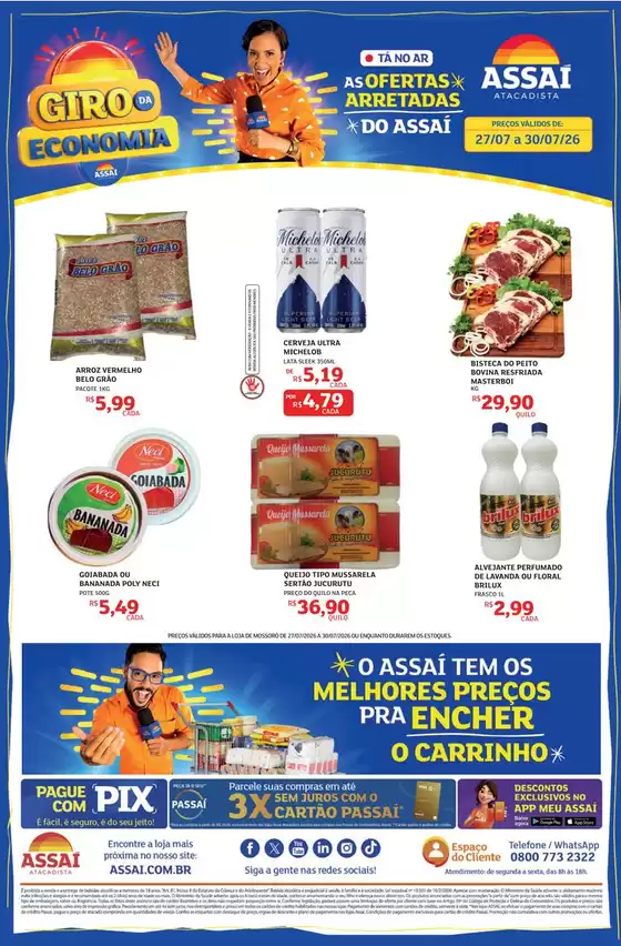 Catálogo Assaí Atacadista | Encarte Assaí Atacadista 168591-633 | 2026-07-27T00:00:00.000Z - 2026-07-30T00:00:00.000Z