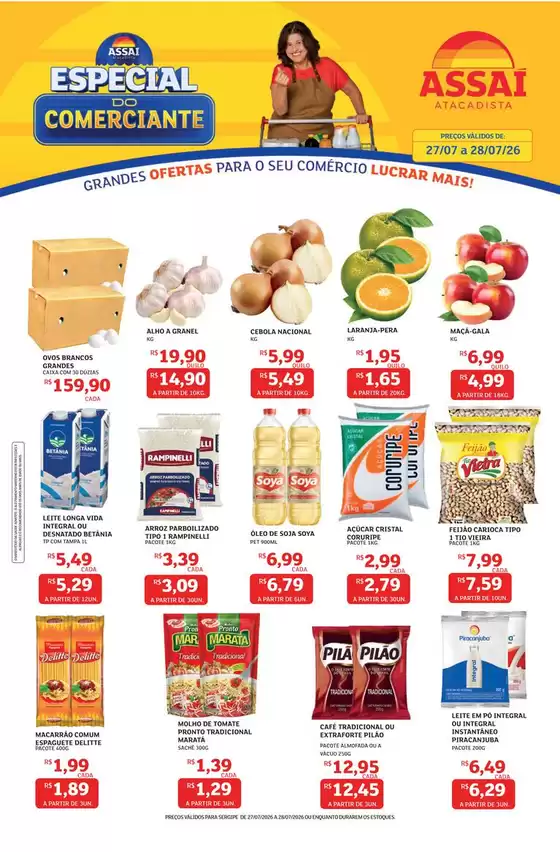 Catálogo Assaí Atacadista em Jaicós | Encarte Assaí Atacadista 168609-537 | 2026-07-27T00:00:00.000Z - 2026-07-28T00:00:00.000Z