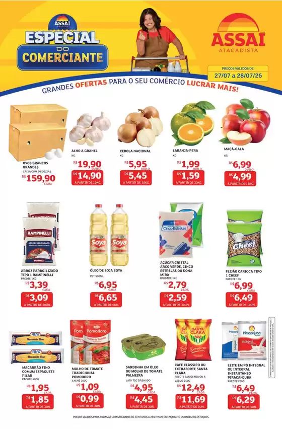 Catálogo Assaí Atacadista em Jaicós | Encarte Assaí Atacadista 168608-531 | 2026-07-27T00:00:00.000Z - 2026-07-28T00:00:00.000Z
