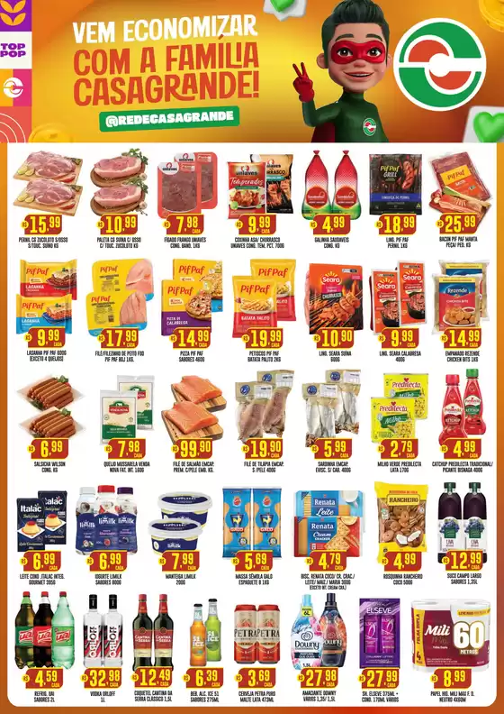Catálogo Casagrande supermercados | Ofertas Casagrande Supermercados - ES | 2026-07-27T00:00:00.000Z - 2026-08-08T00:00:00.000Z