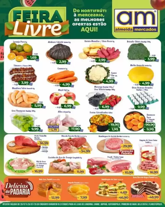 Catálogo Almeida Mercados | Feira Livre | 2026-07-28T00:00:00.000Z - 2026-07-29T00:00:00.000Z