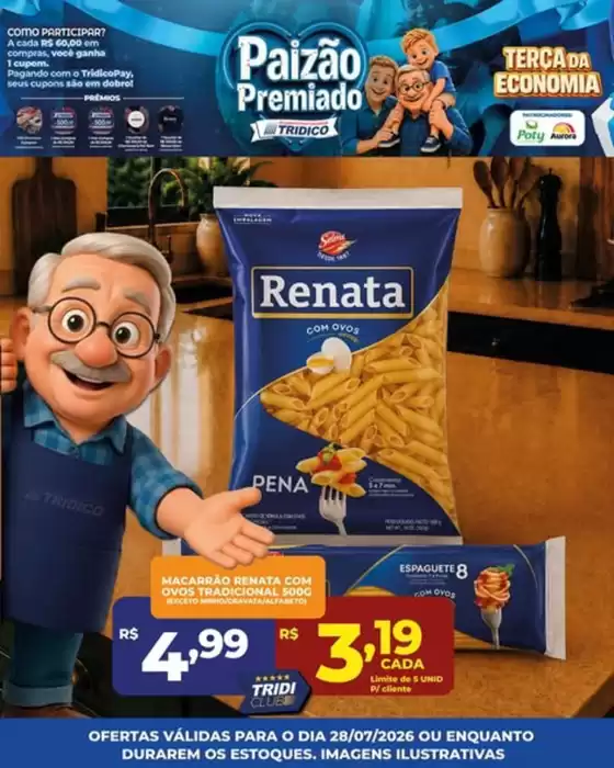 Catálogo Supermercados Tridico |  Terça da Economia | 2026-07-28T00:00:00.000Z - 2026-07-28T00:00:00.000Z
