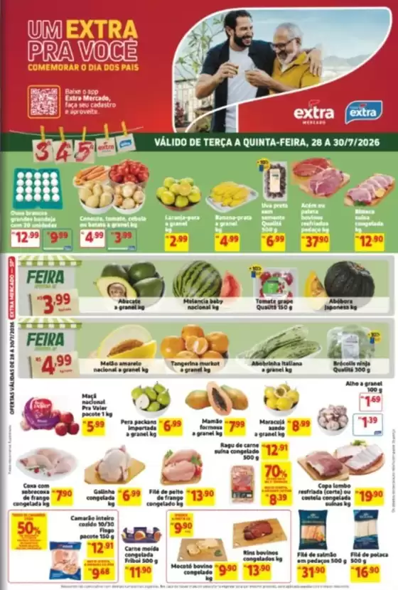 Catálogo Mercado Extra | Um Extra pra Voce  | 2026-07-28T00:00:00.000Z - 2026-07-30T00:00:00.000Z