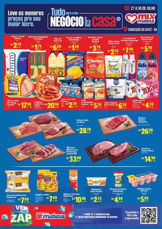 Catálogo Supermercados Mateus | Regular | 2026-07-26T00:00:00.000Z - 2026-07-30T00:00:00.000Z