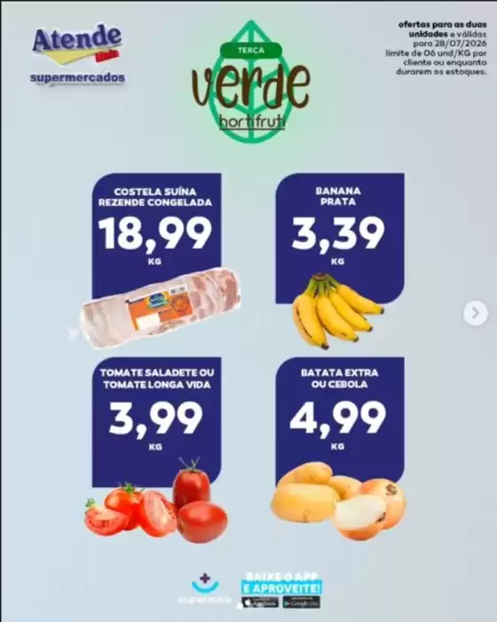 Catálogo Atende Mais | Turca verde  | 2026-07-28T00:00:00.000Z - 2026-07-28T00:00:00.000Z