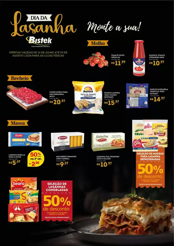 Catálogo Bistek Supermercados | Ofertas e promoções atuais | 2026-07-24T00:00:00.000Z - 2026-08-02T00:00:00.000Z