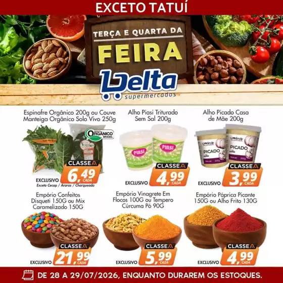 Catálogo Delta Supermercados | Ofertas exclusivas | 2026-07-28T00:00:00.000Z - 2026-07-29T00:00:00.000Z