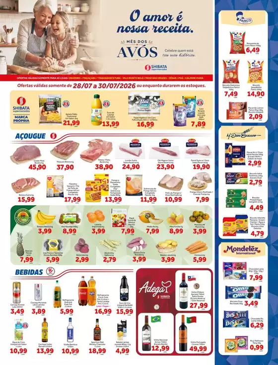Catálogo Shibata Supermercados | Melhores ofertas para todos os clientes | 2026-07-28T00:00:00.000Z - 2026-07-30T00:00:00.000Z