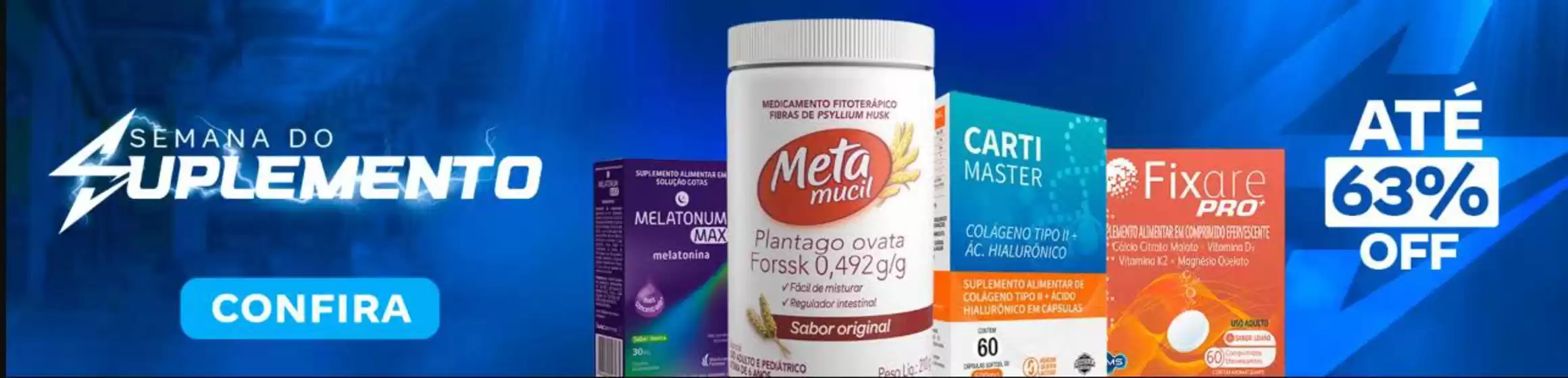 Catálogo Farmácia Indiana | Semana do suplemento ! | 2026-07-28T00:00:00.000Z - 2026-08-20T00:00:00.000Z