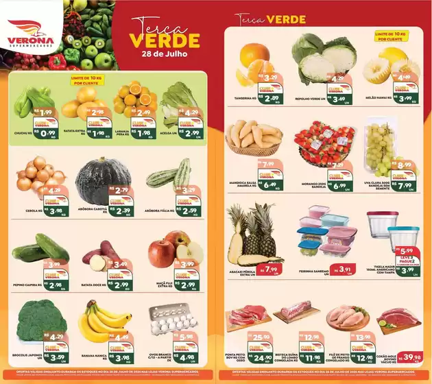 Catálogo Verona Supermercados | Encarte Verona Supermercados | 2026-07-28T00:00:00.000Z - 2026-07-28T00:00:00.000Z