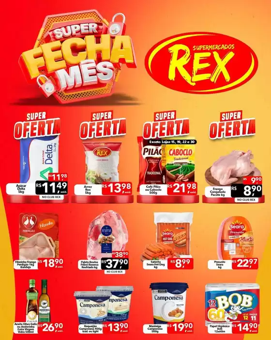 Catálogo Supermercados Rex | Ofertas exclusivas | 2026-07-28T00:00:00.000Z - 2026-07-31T00:00:00.000Z