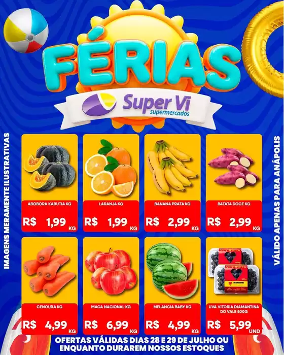Catálogo Supervi Supermercados | Encarte Supervi Supermercados | 2026-07-28T00:00:00.000Z - 2026-07-29T00:00:00.000Z