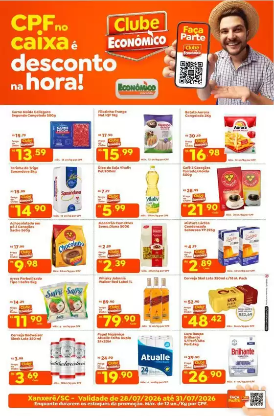 Catálogo Econômico Atacadão | Tabloide Econômico Atacadão | 2026-07-28T00:00:00.000Z - 2026-07-31T00:00:00.000Z