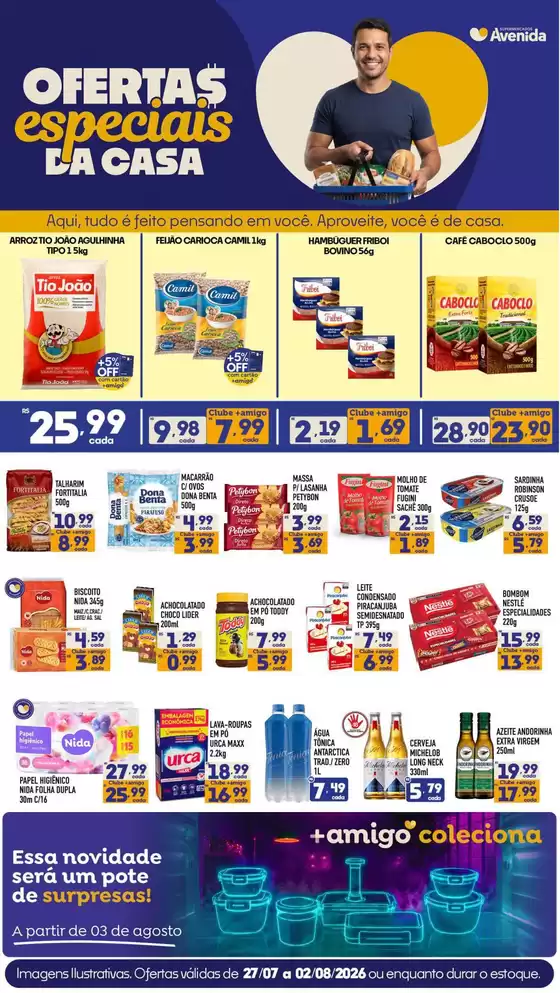 Catálogo Supermercados Avenida | Encarte Supermercados Avenida | 2026-07-27T00:00:00.000Z - 2026-08-02T00:00:00.000Z