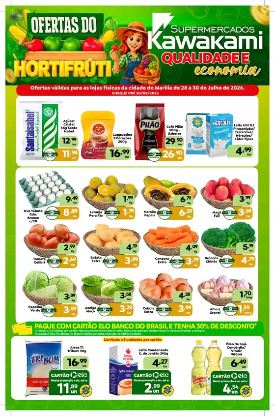 Catálogo Supermercados Kawakami | Ofertas - Marília | 2026-07-28T00:00:00.000Z - 2026-07-30T00:00:00.000Z