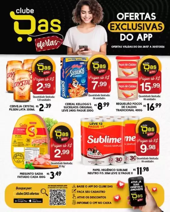 Catálogo Rede DAS | Ofertas Da Semana | 2026-07-28T00:00:00.000Z - 2026-07-30T00:00:00.000Z