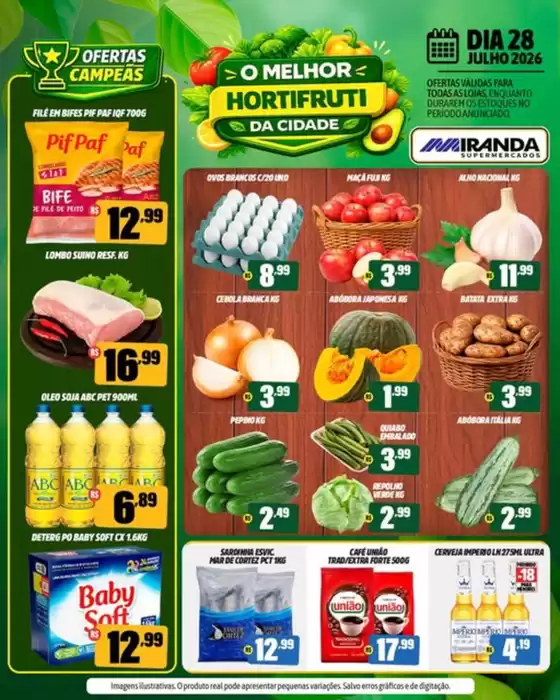 Catálogo Miranda Supermercados | Hortifruti | 2026-07-28T00:00:00.000Z - 2026-07-28T00:00:00.000Z