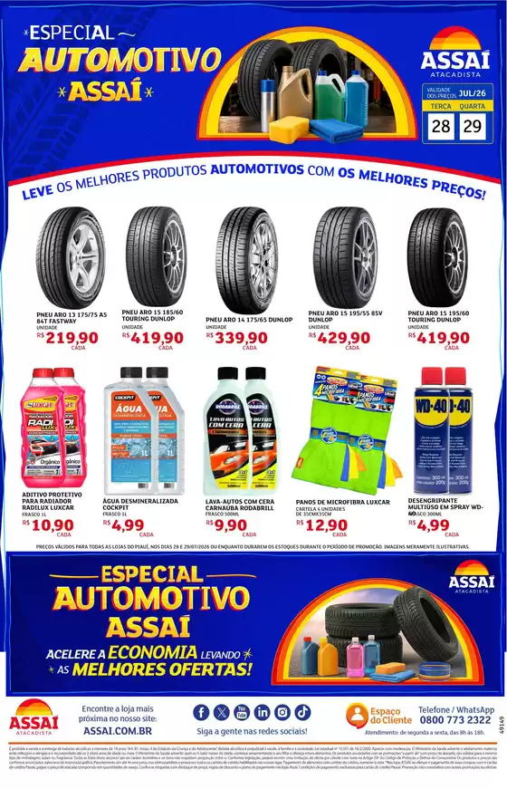 Catálogo Assaí Atacadista | Encarte Assaí Atacadista 49149-102 | 2026-07-28T00:00:00.000Z - 2026-07-29T00:00:00.000Z
