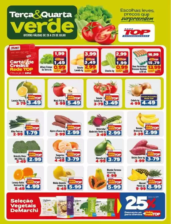 Catálogo Rede Top | Melhores ofertas para todos os caçadores de pechinchas | 2026-07-28T00:00:00.000Z - 2026-07-29T00:00:00.000Z