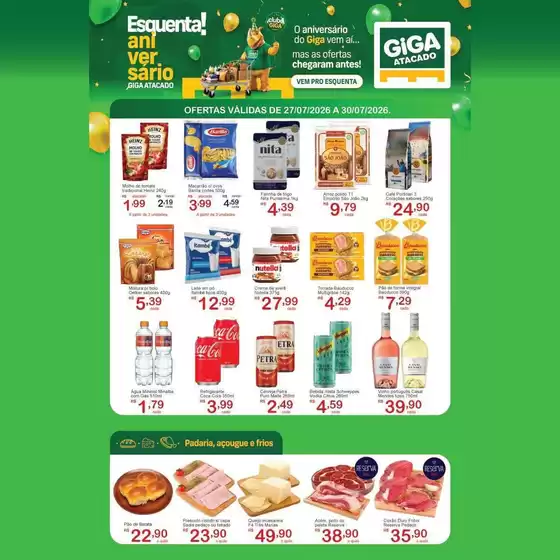 Catálogo Giga Atacado | Ofertas exclusivas e pechinchas | 2026-07-27T00:00:00.000Z - 2026-07-30T00:00:00.000Z