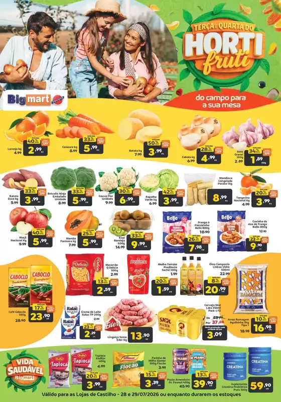 Catálogo Bigmart | Ótima oferta para todos os clientes | 2026-07-29T00:00:00.000Z - 2026-07-29T00:00:00.000Z