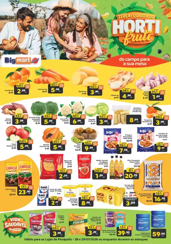 Catálogo Bigmart | Ofertas e promoções atuais | 2026-07-29T00:00:00.000Z - 2026-07-29T00:00:00.000Z