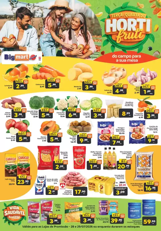 Catálogo Bigmart | Economize agora com nossas ofertas | 2026-07-29T00:00:00.000Z - 2026-07-29T00:00:00.000Z