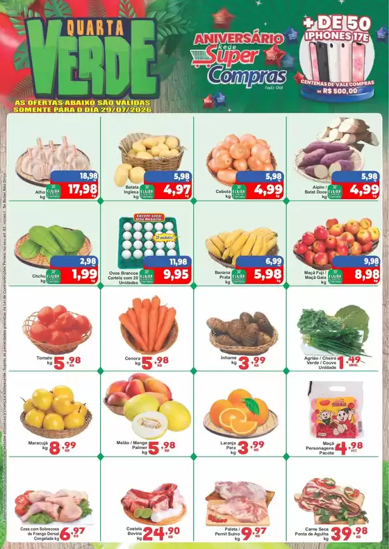 Catálogo Rede Super Compras | Ofertas exclusivas | 2026-07-29T00:00:00.000Z - 2026-07-29T00:00:00.000Z