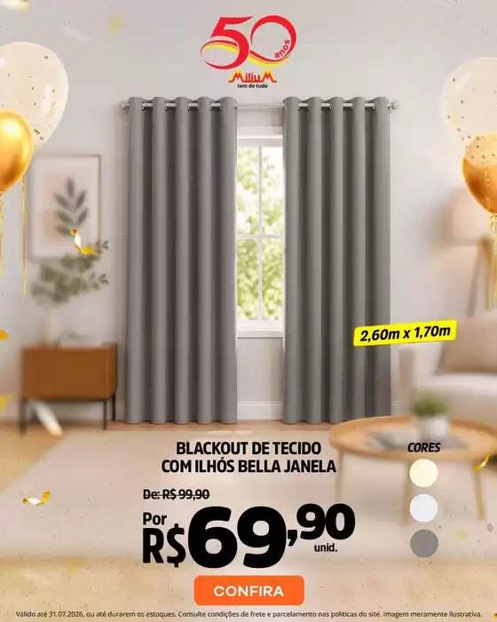 Catálogo Milium | Nossas melhores ofertas para você | 2026-07-29T00:00:00.000Z - 2026-07-31T00:00:00.000Z