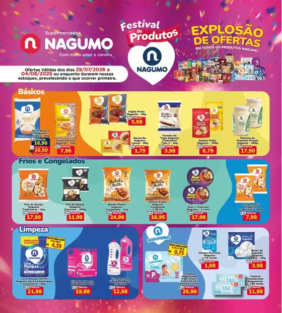 Catálogo Nagumo | FESTIVAL DE PRODUTOS NAGUMO | 2026-07-29T00:00:00.000Z - 2026-08-04T00:00:00.000Z