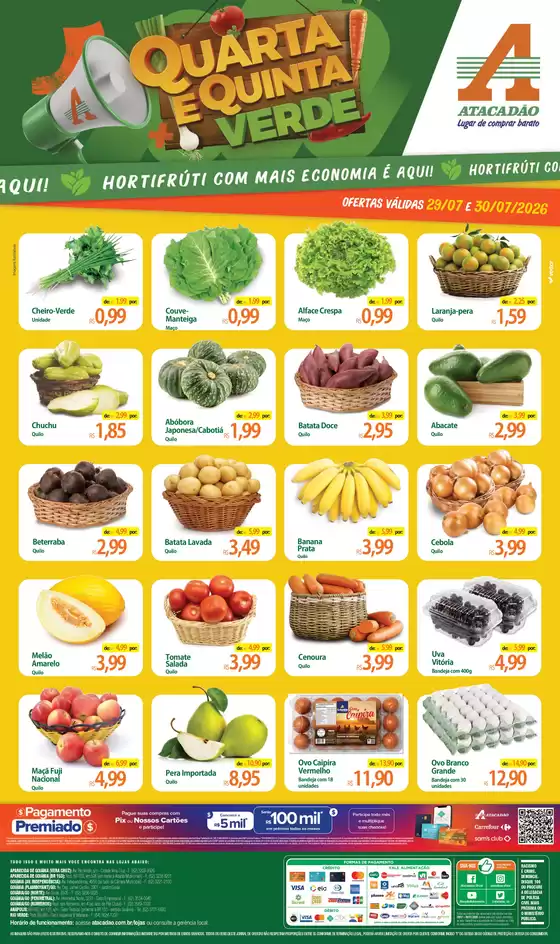 Catálogo Atacadão em Anápolis | Atacadão - Hortifrúti | 2026-07-29T00:00:00.000Z - 2026-07-30T00:00:00.000Z
