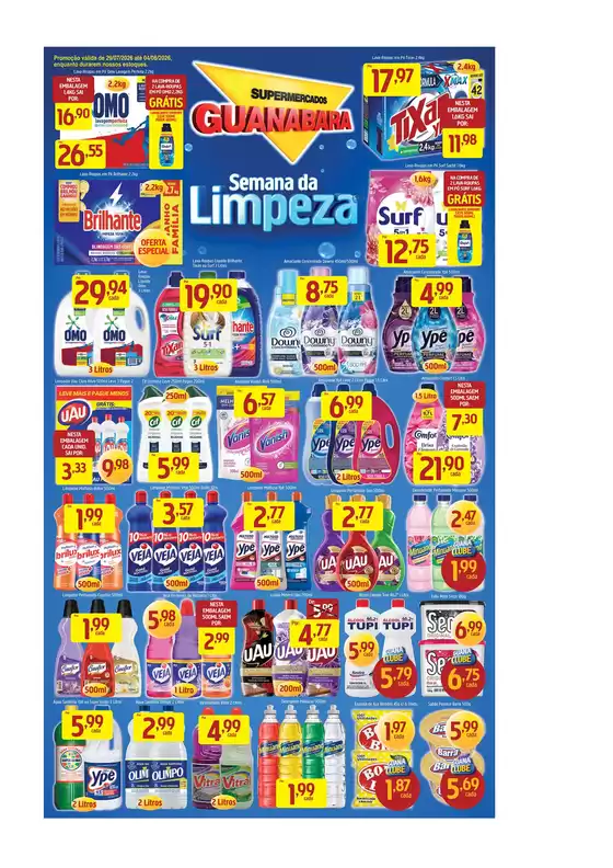 Catálogo Supermercados Guanabara | Encarte Supermercados Guanabara | 2026-07-29T00:00:00.000Z - 2026-08-04T00:00:00.000Z