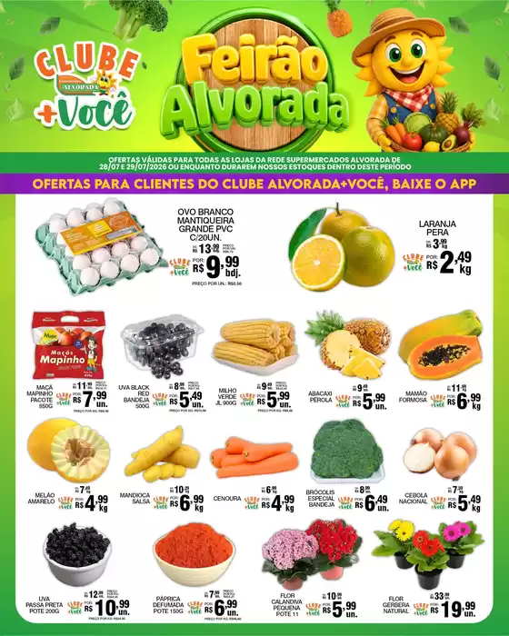 Catálogo Supermercados Alvorada | Melhores ofertas para todos os caçadores de pechinchas | 2026-07-28T00:00:00.000Z - 2026-07-29T00:00:00.000Z
